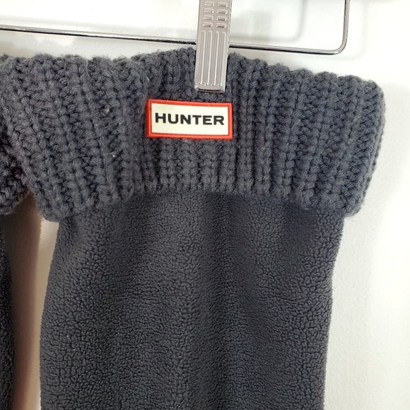 Hunter Boot Liner Fleece- socks Size L - Picture 3 of 9